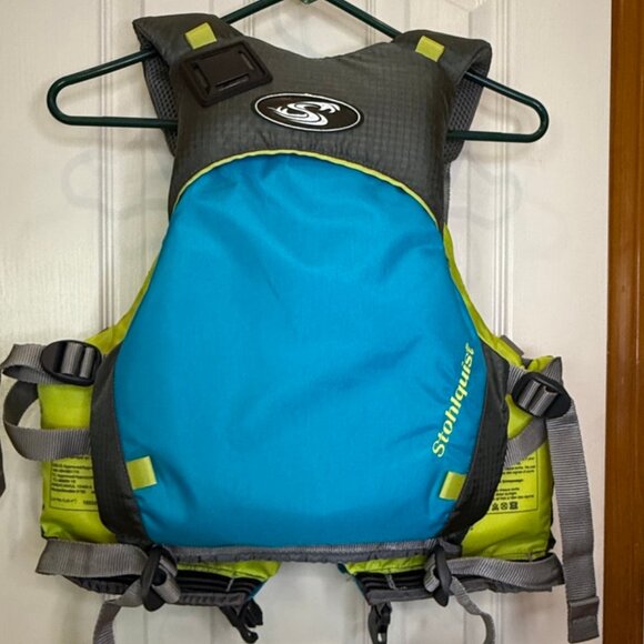 Stohlquist Betsea Women-Specific PFD/Lifejacket, Size M-L, in Aqua, Excellent! - Picture 2 of 4